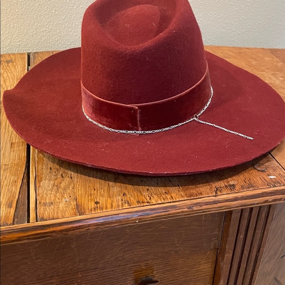 Idyllwind Burgundy Women's Wool Western Hat - Picture 7 of 9
